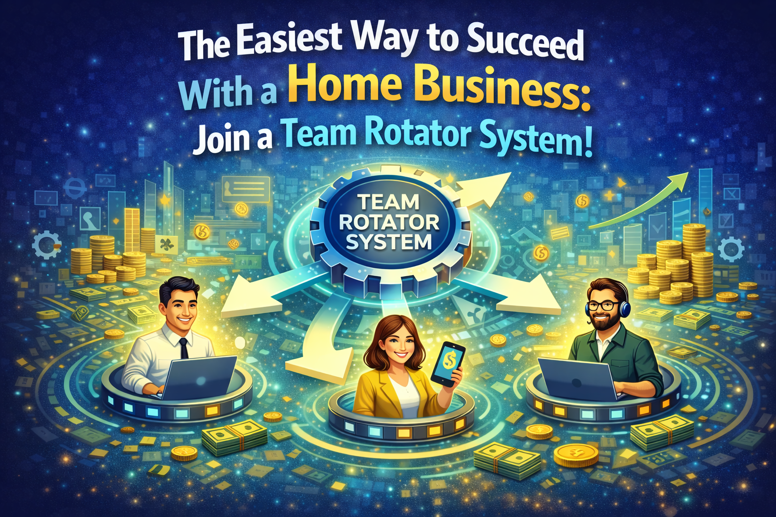 Turn $10 Into $10,000+ Per Month With Our Easy GDI Team Build System!