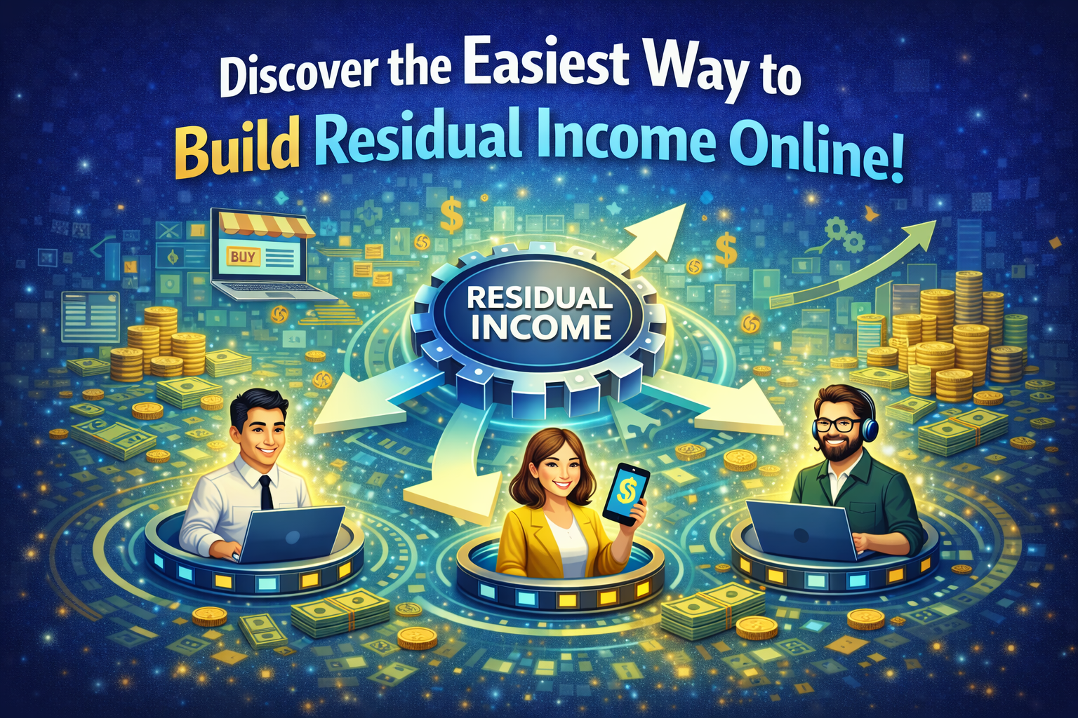 Turn $10 Into $10,000+ Per Month With Our Easy GDI Team Build System!