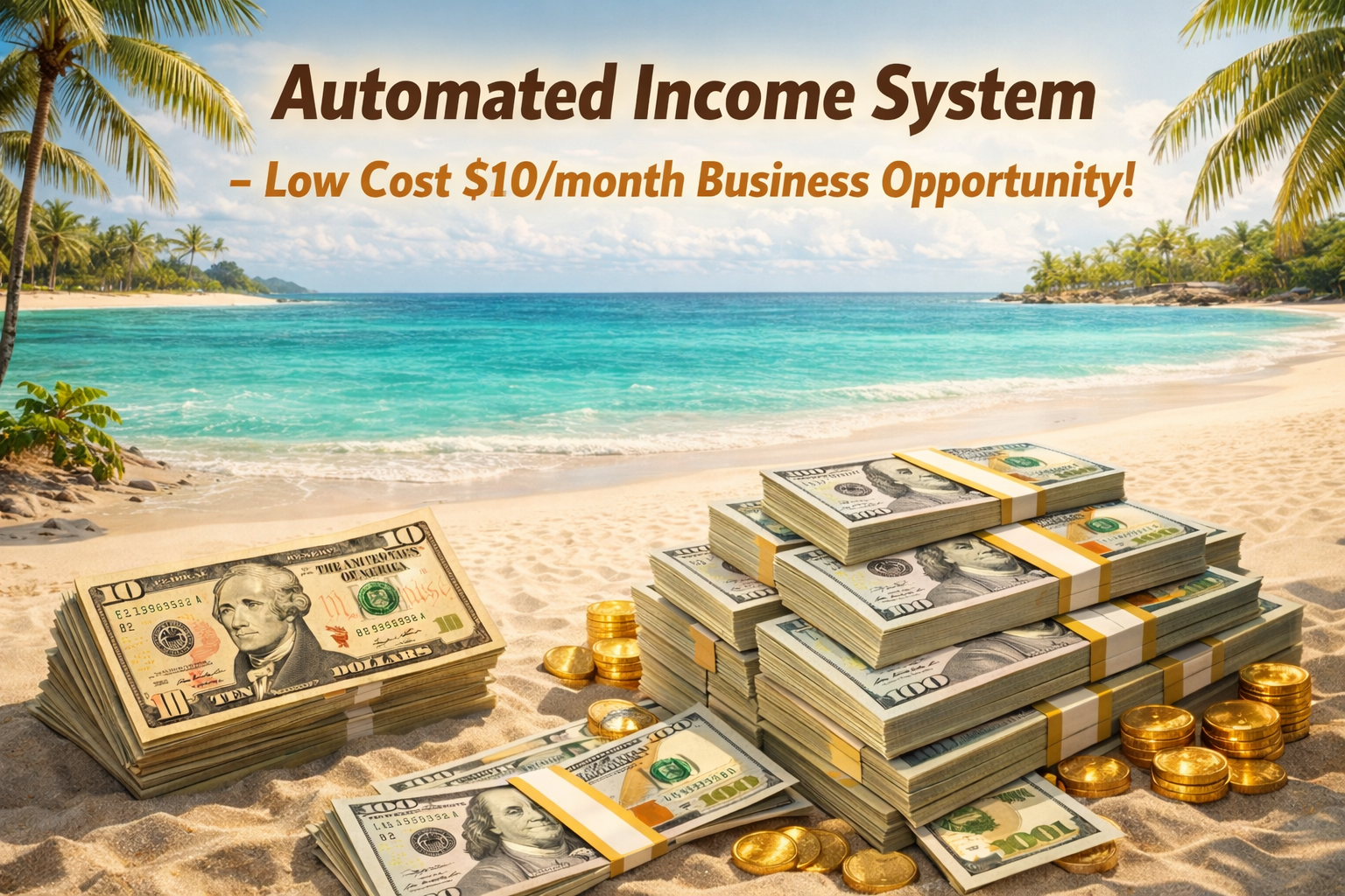 WE OFFER A WEEK-LONG FREE TRIAL OF OUR ENTIRE PACKAGE, NO STRINGS ATTACHED. WE WILL PLACE UP TO 10 PAID MEMBERS UNDER YOU!