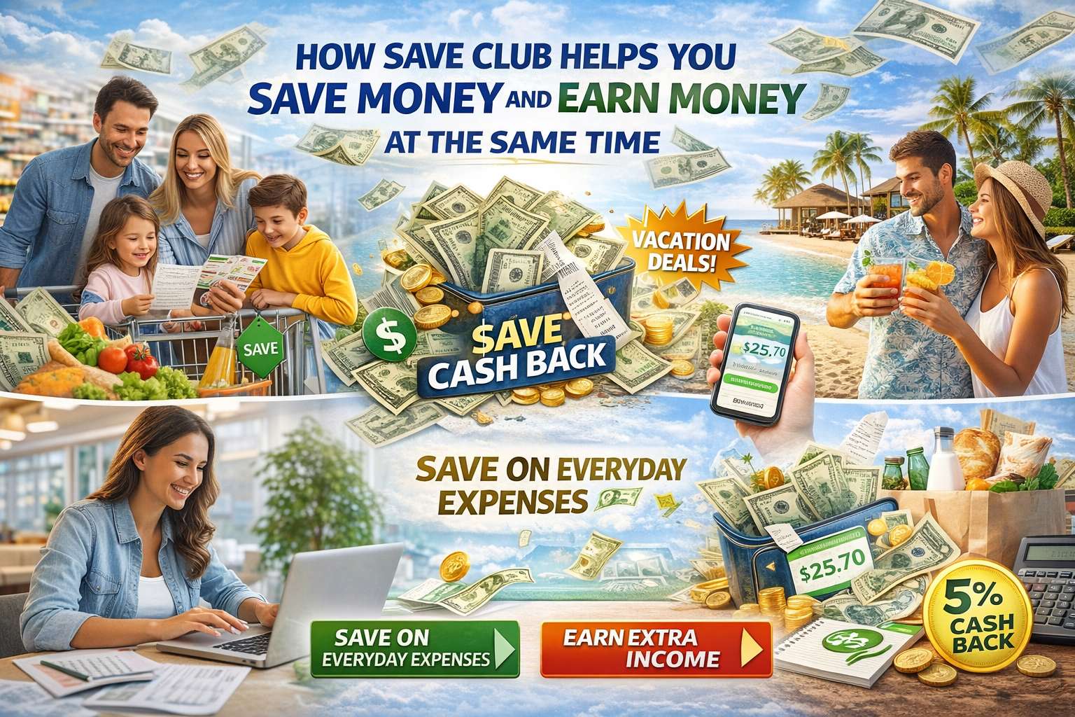 Earn with Save Club